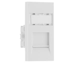 BG EMRJ45C6W Euro Module Data RJ45, CAT6 (IDC) - White