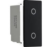 BG EMTDMB Euro Module Master Touch LED Dimmer - Black