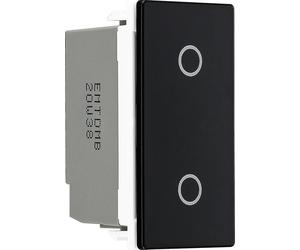BG EMTDMB Euro Module Master Touch LED Dimmer - Black