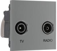 BG EMTVFMG Euro Module TV & Radio - Grey
