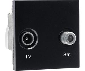 BG EMTVSATB Euro Module TV & Satellite - Black