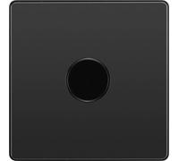 British General Dimmer Switch BG Evolve PCDBC81B - Trailing Edge LED 200W, 2-Way, Black Chrome