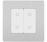 BG Evolve Brushed Steel Flatplate Switches Sockets USB Dimmer Full Range PCDBS