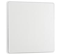 BG Evolve PCDCL12EW 20A 16AX 2 Way Single Light Switch, Edge to Edge Rocker - Pearlescent White (White)