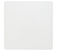 BG Evolve PCDCL94W Single Blank Plate - Pearlescent White (White)