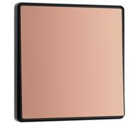 BG Evolve PCDCP12EB 20A 16AX 2 Way Single Light Switch, Edge to Edge Rocker - Polished Copper (Black)