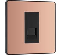 BG Evolve Polished Copper Single Master Telephone Socket - PCDCPBTM1B