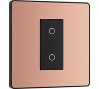 BG Evolve Polished Copper 200W Single Touch Dimmer Switch 2-Way Secondary - PCDCPTDS1B