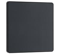 BG Evolve PCDMG94B Single Blank Plate - Matt Grey (Black)