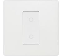 Evolve Pearlescent White (White) 200W Single Touch Dimmer Switch 2-Way Master PCDCLTDM1W-01
