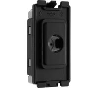 BG Evolve RPCDBFLEX Grid Flex Outlet (up to 10mm) - Black