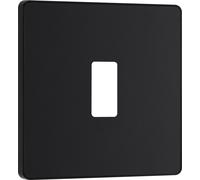 BG Evolve RPCDMB1B 1G Grid Front Plate - Matt Black (Black)