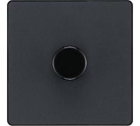 British General Dimmer Switch BG Evolve PCDBC81B - Trailing Edge LED 200W, 2-Way, Black Chrome