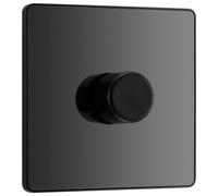 British General Dimmer Switch BG Evolve PCDBC81B - Trailing Edge LED 200W, 2-Way, Black Chrome