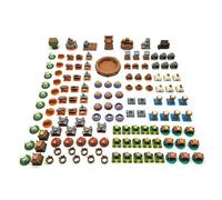 BG Expansions - All In Set for Root, 138 Pieces Accessories, Compatible with All Expansions, Improve Your Board Game Experience