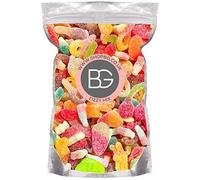 BG Fizzy Quality Pick & Mix Sweets - Large Retro Candy Sweeties 800g Pouch Sour Chewy Pick n Mix