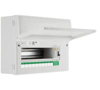 BG Fortress CF12R110 12 Module 10 Way Unpopulated RCD Incomer Consumer Unit with 1x 100A Type A 30mA RCD