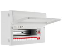 BG Fortress CF16M14 16 Module 14 Way Unpopulated Metal Consumer Unit with 100A Main Switch