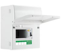 BG Fortress CFURSW10007A 7 Way Metal Unpopulated Consumer Unit with 1x 100A 30mA Type A RCD
