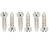 BG FPFS17/10 M3.5 x 17mm Flat Head Screws (10 Pack) - Brushed Steel