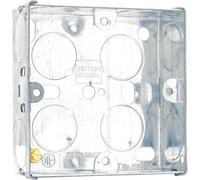 BG HGS02 1G 25mm Steel Knockout Box