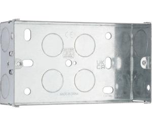 BG HGS05 2G 35mm Steel Knockout Box