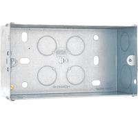 BG HGS07 2G 47mm Steel Knockout Box