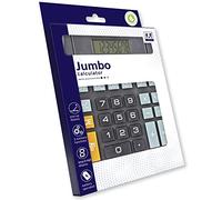 BG Jumbo Pop-up Display 8-Digit Display Desktop Black Calculator