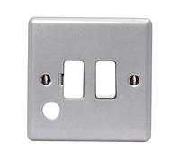 BG MC550F Metal Clad 13A Switched Fused Spur + Flex Outlet