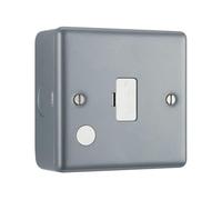 BG MC552F Metal Clad | 13A Flex Outlet Unswitched Fused Connection Unit