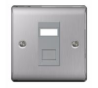 BG Electrical RJ45 Single Data Outlet