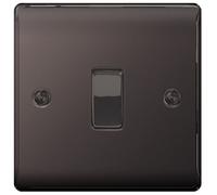 BG Nexus Metal Black Nickel Intermediate Switch, 10Ax 2 Way - NBN13