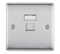 BG Electrical RJ45 Single Data Outlet