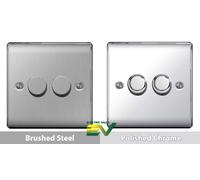 BG Nexus Polished Chrome Switch & Sockets All Range Mirror Shiny White Inserts