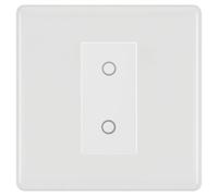 BG Nexus White Moulded Single Master Touch Dimmer Switch