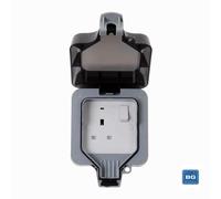 BG WP21-02 Weatherproof Nexus Storm 13A 1G Switched Socket