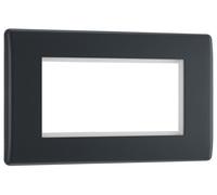 BG Part M PMEMR4 Quad Euro Module Faceplate