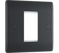 BG Part M PMEMS1 Single Euro Module Faceplate