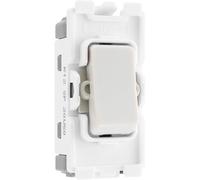 BG R12 Nexus Grid 20A SP 2-Way - White