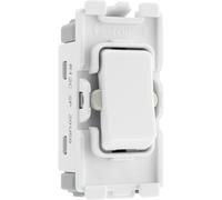 BG R12C Nexus Grid 20A SP 2-Way Centre Off - White