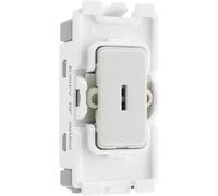 BG R30KY Nexus Grid 20A Secret Key DP - White