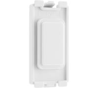 BG RBLNK Nexus Grid Blank Module - White
