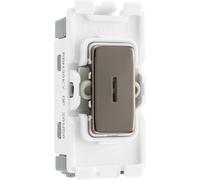 BG RBN30KY Nexus Grid 20A Secret Key DP - Black Nickel