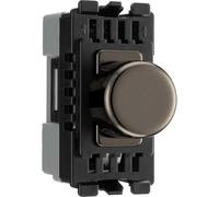 BG RBNDLT Black Nickel Trailing & Leading Edge Dimmer Module Grid Light Switch
