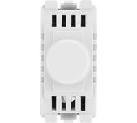 BG RDLT Nexus Grid 2-Way Intelligent Dual Mode Dimmer Module - White
