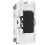 BG RFB12KY Nexus Grid 20A Secret Key SP 2-Way - Matt Black