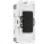 BG RFB30KY Nexus Grid 20A Secret Key DP - Matt Black