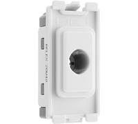 BG RFLEX Nexus Grid White 10mm Flex Outlet Module