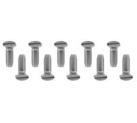BG RFS10/10 Nexus Grid M3 x 10mm Screws (Pack 10) - Brushed Steel