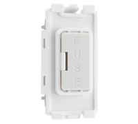 BG RFUSE Nexus Grid Fuse Holder - White